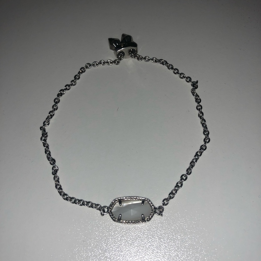 Kendra Scott Stone Bracelet (Silver)